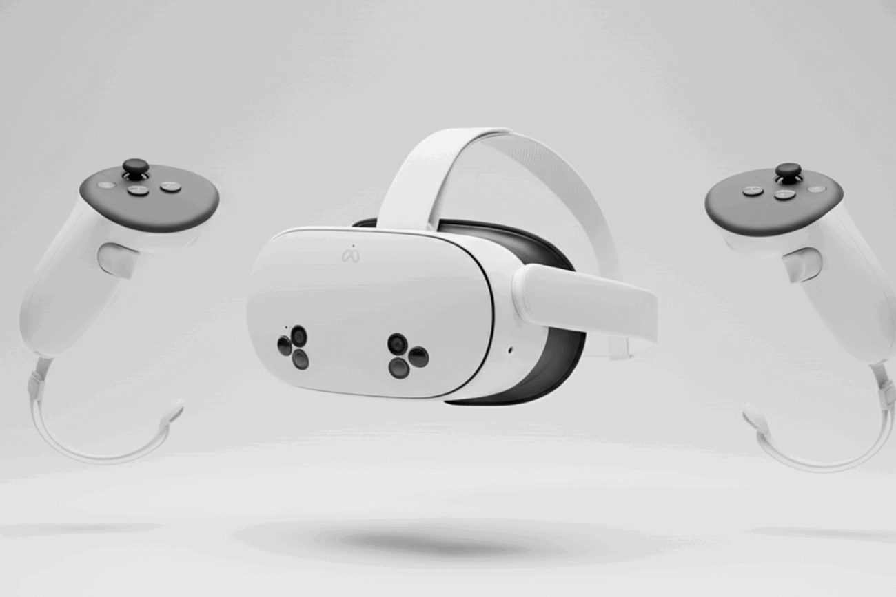 Meta Quest 3s Headset And Controllers